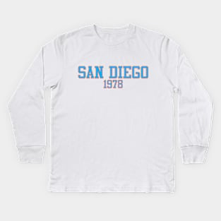 San Diego 1978 Kids Long Sleeve T-Shirt